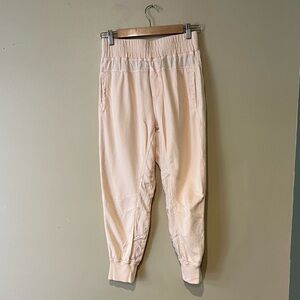 Young Fabulous Broke Odin Peach Athleisure Joggers Size Small Tencel/Cotton